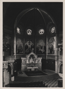 Łódź. Wnętrze kościoła ewang. Św. Mateusza