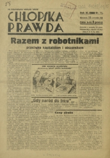 Chłopska Prawda. R. 11 [ i.e. 12], nr 15 (15 listopada 1935) - po konfiskacie nakład drugi