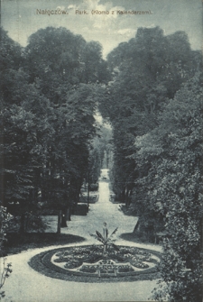 Nałęczów. Park. (Klomb z Kalendarzem)