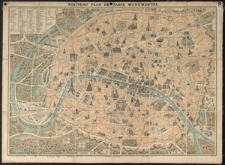 Nouveau plan de Paris monumental