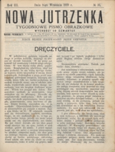 Nowa Jutrzenka : tygodniowe pismo obrazkowe R. 3, Nr 36 (8 wrzes. 1910)