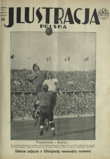 Ilustracja Polska / [red. Antoni Kawczyński]. R. 9, nr 34 (23 sierpnia 1936)