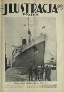 Ilustracja Polska / [red. Antoni Kawczyński]. R. 9, nr 37 (13 września 1936)