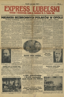 Express Lubelski R. 7 (środa, 1 maja 1929)