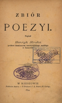 Zbiór poezyi