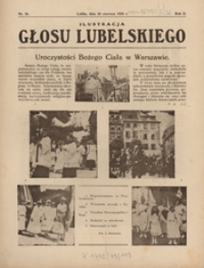 Ilustracja Głosu Lubelskiego R. 2, nr 26 (28 czerw. 1925)