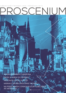 Proscenium : lubelska gazeta teatralna. Nr 16 (Lipiec/sierpień 2016)