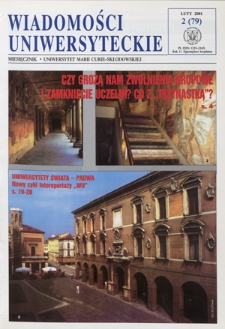Wiadomości Uniwersyteckie R. 11, nr 2=79 (luty 2001)