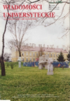Wiadomości Uniwersyteckie R. 8, nr 3=50 (maj 1998)