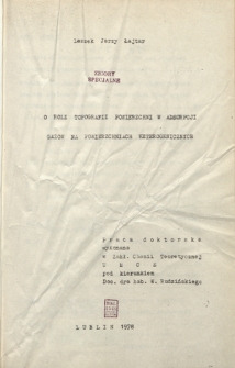 O roli topografii powierzchni w adsorpcji gazów na powierzchniach heterogenicznych