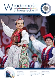 Wiadomości Uniwersyteckie / Uniwersytet Marii Curie-Skłodowskiej. 2018, nr 10=249 (grudzień)