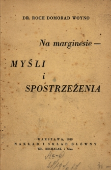 Na marginesie - myśli i spostrzeżenia