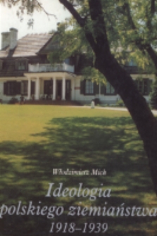 Ideologia polskiego ziemiaństwa 1918-1939