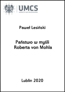 Państwo w myśli Roberta von Mohla