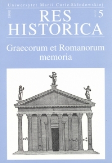 Res Historica z. 5 (1998)