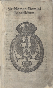 Sit Nomen Domini Benedictum : [Manifest]