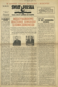 Świat i Polska : tygodnik poświęcony zagadnieniom międzynarodowym. R. 3, nr 51/52 (19/26 grudnia 1948)