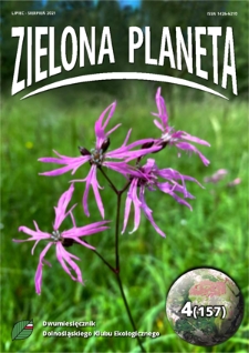 Zielona Planeta : dwumiesięcznik Okręgu Dolnośląskiego PKE.2021, nr 4=157 (lipiec-sierpień)