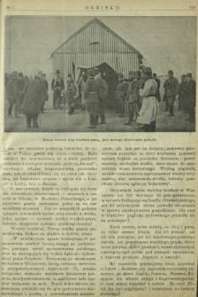 Ognisko : pismo tygodniowe dla wszystkich oświatowe, gospodarcze, społeczne i polityczne. R. 2, Nr 7 (13 lutego? 1913)