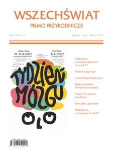 Wszechświat : pismo przyrodnicze / redaktor naczelna Maria Śmiałowska. - T.123, 1-3 (luty-marzec 2022)