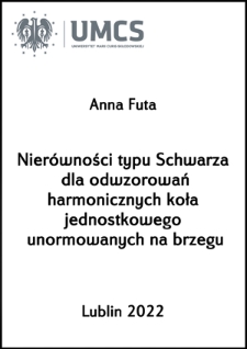 Nierówności typu Schwarza dla odwzorowań harmonicznych koła jednostkowego unormowanych na brzegu