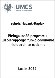 Efektywność programu wspierającego funkcjonowanie nieletnich w rodzinie