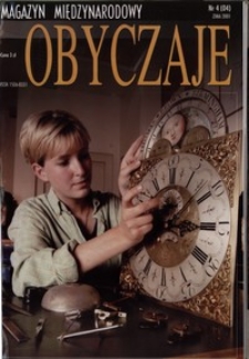 Obyczaje : magazyn międzynarodowy nr 4 (zima 2001)