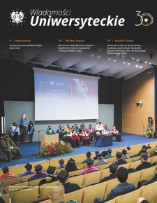Wiadomości Uniwersyteckie / Uniwersytet Marii Curie-Skłodowskiej. 2021, nr 10=281 (listopad)