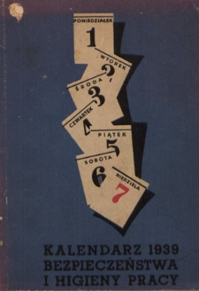 Kalendarz Bezpieczeństwa i Higieny Pracy 1939