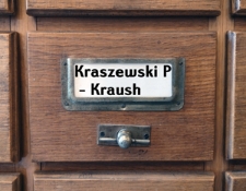 KRASZEWSKI P.-KRAUSH Katalog alfabetyczny