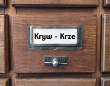 KRYW-KRZE Katalog alfabetyczny