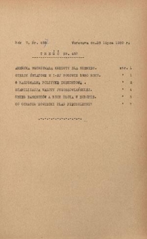 Wiadomości Finansowe : wydawnictwo perjodyczne Ajencji Wschodniej R. 5, nr 458 (23 lipca 1930)