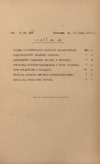 Wiadomości Finansowe : wydawnictwo perjodyczne Ajencji Wschodniej R. 5, nr 460 (30 lipca 1930)