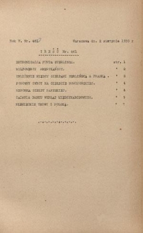 Wiadomości Finansowe : wydawnictwo perjodyczne Ajencji Wschodniej R. 5, nr 461 (2 sierpnia 1930)