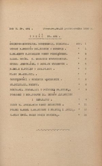 Wiadomości Finansowe : wydawnictwo perjodyczne Ajencji Wschodniej R. 5, nr 484 (25 października 1930)