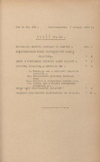 Wiadomości Finansowe : wydawnictwo perjodyczne Ajencji Wschodniej R. 5, nr 495 (3 grudnia 1930)