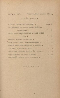 Wiadomości Finansowe : wydawnictwo perjodyczne Ajencji Wschodniej R. 5, nr 497 (10 grudnia 1930)