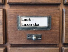 LAUK-LAZARSKA Katalog alfabetyczny