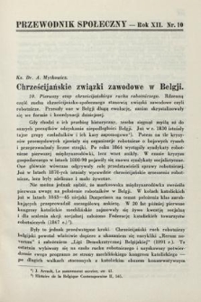 Przewodnik Społeczny : miesięcznik poświęcony kierownictwu stowarzyszeń polskich. R. 12, nr 10 (1931)