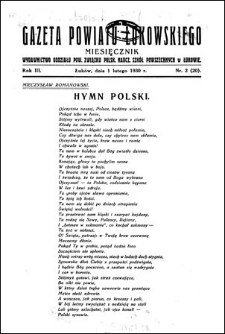 Gazeta Powiatu Łukowskiego / [redaktor odpowiedzialny Józef Pypeć]. R. 3, No 2=20 (luty 1930)