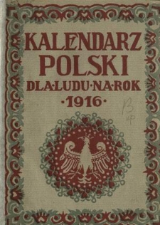 Kalendarz Polski dla Ludu na Rok 1916