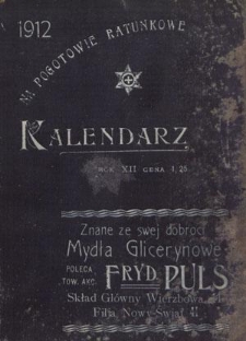Kalendarz Informacyjno-Encyklopedyczny na Rok Przestępny 1912. R. 12