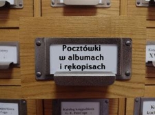 Pocztówki w albumach i rękopisach