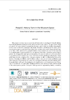 People&rsquo;s history turn in the museum space