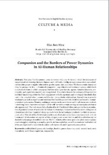 Companion and the borders of power dynamics in AI-human relationships