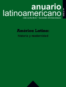 Anuario Latinoamericano : ciencias pol&iacute;ticas y relaciones internacionales Vol. 17 (2025). Spis treści