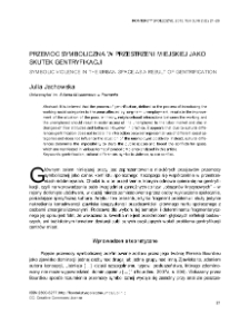 Przemoc symboliczna w przestrzeni miejskiej jako skutek gentryfikacji