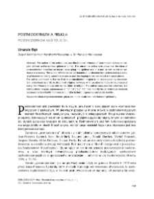 Postmodernizm a religia