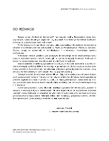 Od redakcji