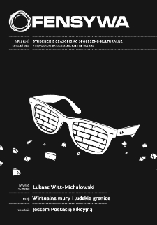 Ofensywa : studencki miesięcznik społeczno-kulturalny. - Nr 1=13 (kwiec. 2013)